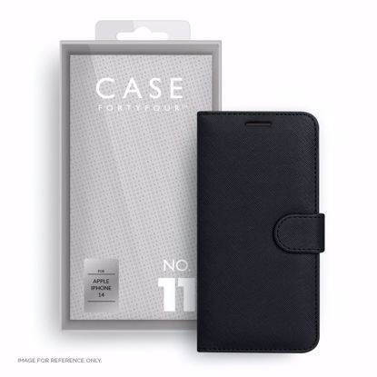 Picture of Case FortyFour Case FortyFour No.11 for Apple iPhone 14 in Cross Grain Black