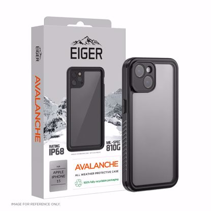 Picture of Eiger Eiger Avalanche Case for Apple iPhone 15 in Black